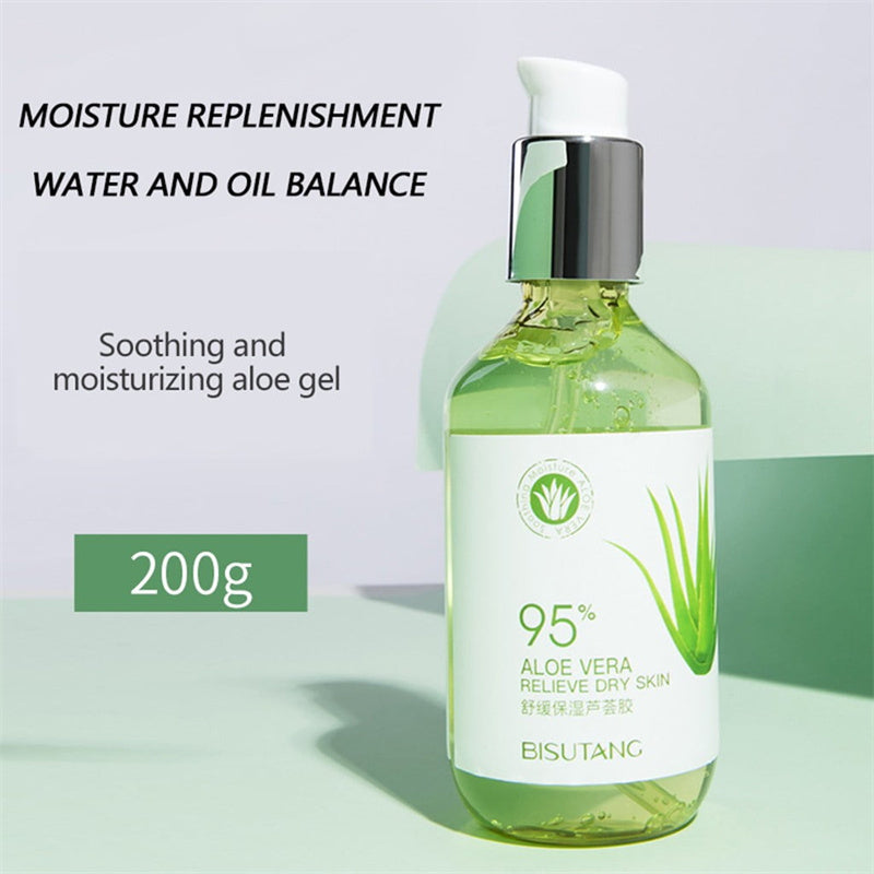 95% Aloe Vera Gel - Moisturizing Skin Repair Treatment for Dry, Sensitive Skin