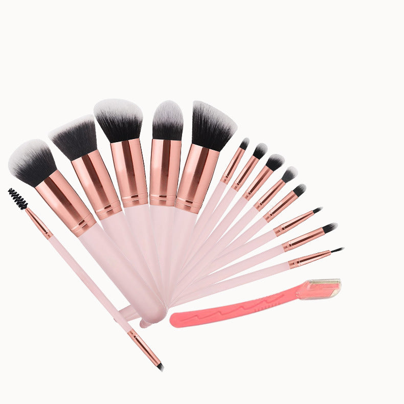 Premium 16-Piece Makeup Brush Set – Soft, Professional, High-Quality Brushes for Flawless Application