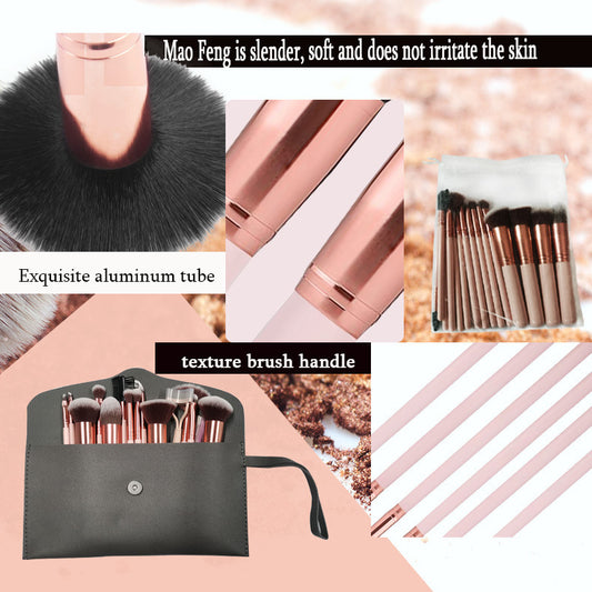 Premium 16-Piece Makeup Brush Set – Soft, Professional, High-Quality Brushes for Flawless Application