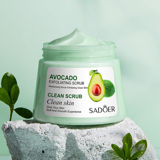 Best-Selling Avocado Face & Body Scrub: Removes Dead Skin Cells & Improves Texture