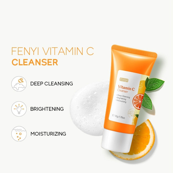 Vitamin C Cleanser: Deep Clean, Brighten & Moisturize Your Skin