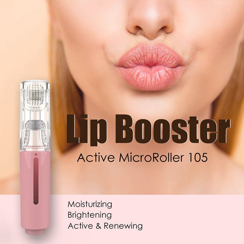 Lip Booster Active MicroRoller 105: Moisturizing & Brightening Lip Enhancement Tool