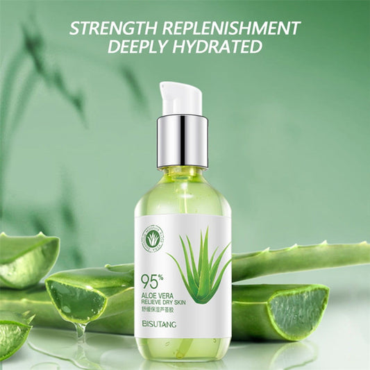 95% Aloe Vera Gel - Moisturizing Skin Repair Treatment for Dry, Sensitive Skin