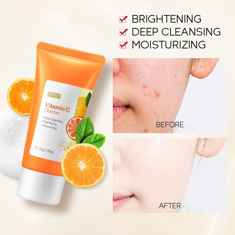 Vitamin C Cleanser: Deep Clean, Brighten & Moisturize Your Skin