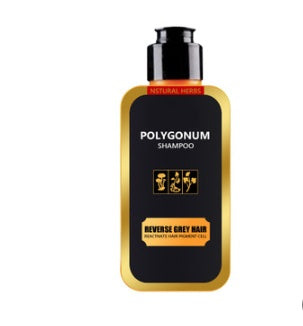 Polygonum Shampoo - Natural Herbs Formula for Reversing Grey Hair and Restoring Hair Pigment