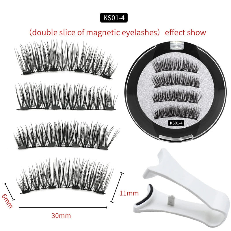 Magnetic False Eyelashes - Supernatural Look, Reusable