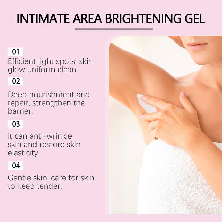 Intimate Area Brightening Gel - Dark Spot Corrector with Alpha Arbutin & Mulberry Extract | 50g