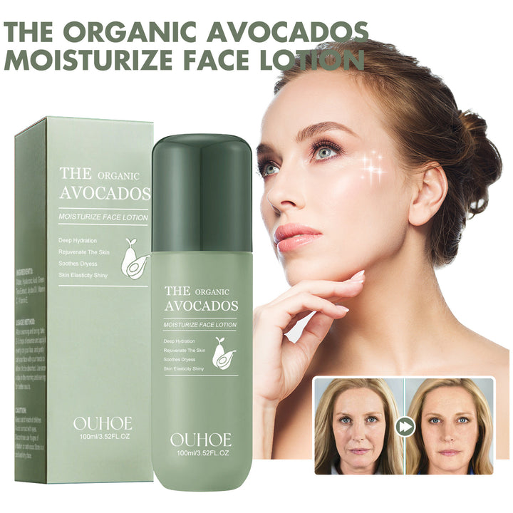 Organic Avocado Face Moisturizer: Deep Hydration, Repair & Brighten