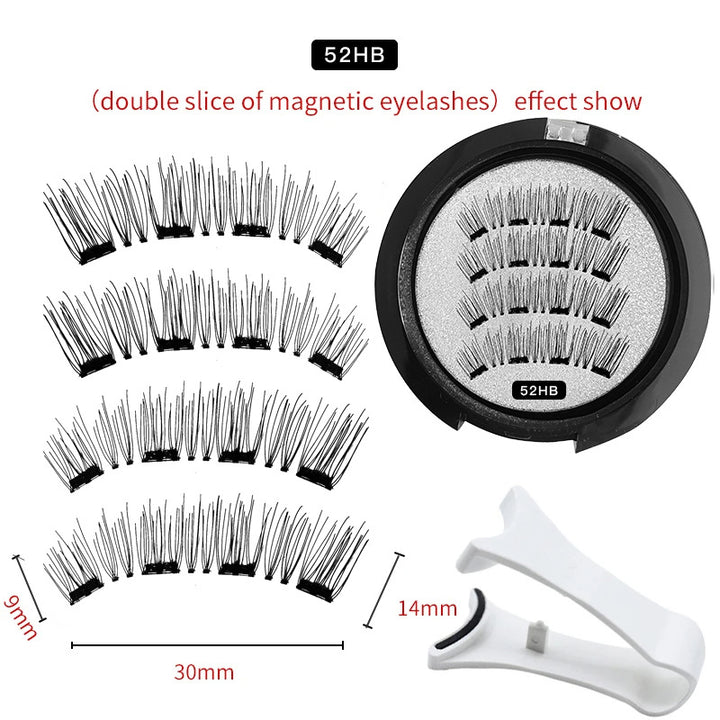 Magnetic False Eyelashes - Supernatural Look, Reusable