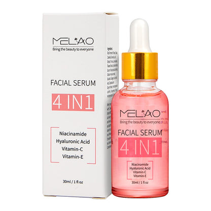 4-in-1 Facial Serum: Hydrate, Brighten, Firm, and Protect