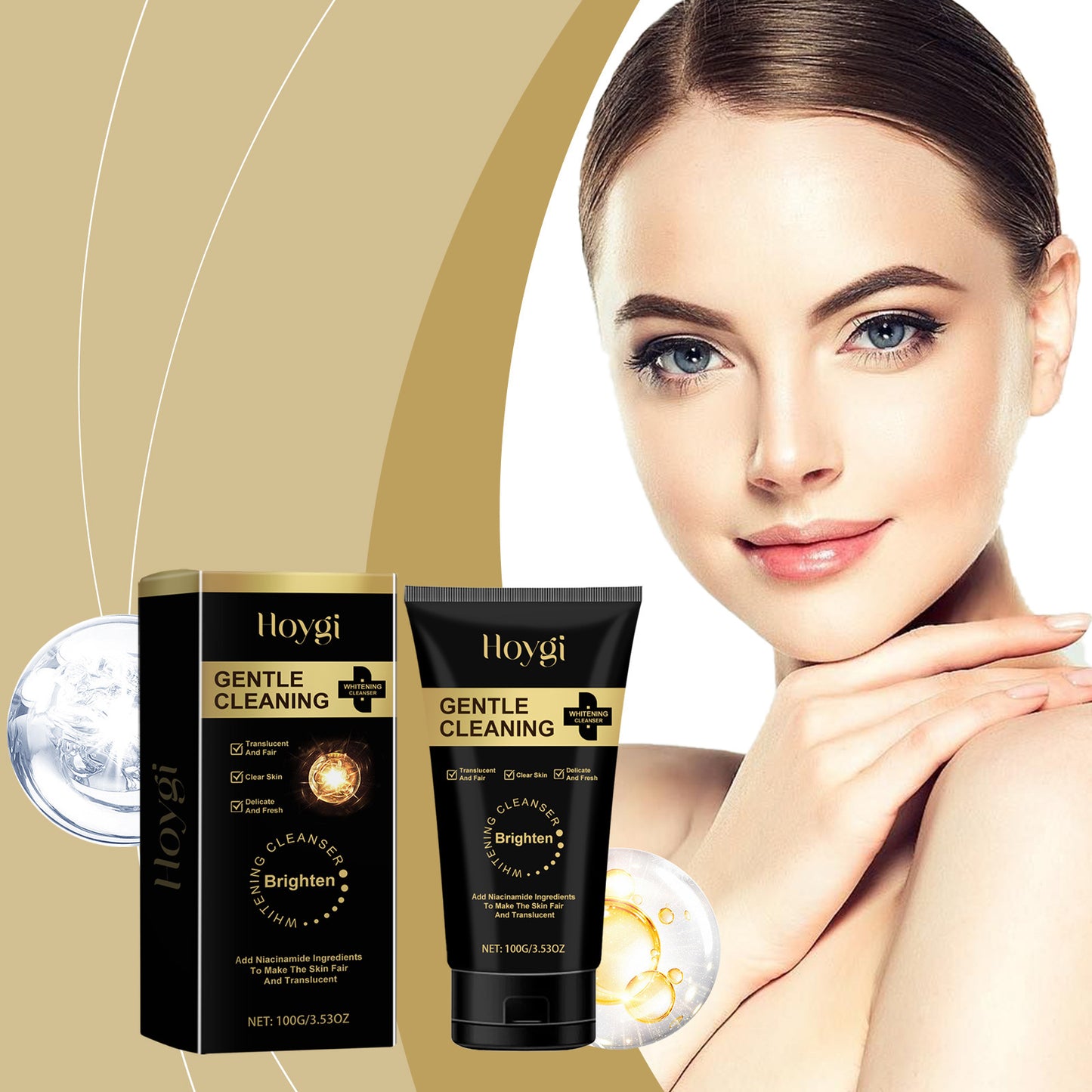 Niacinamide Brightening Cleanser: Gentle Face Wash for Glowing Skin