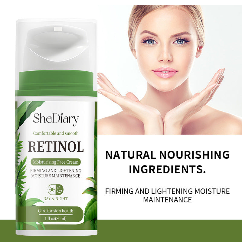 Retinol Moisturizing Face Cream - Anti-Wrinkle, Brightening, and Firming Skincare