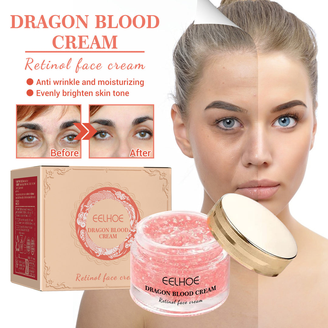 Eelhoe Dragon Blood Retinol Cream: Reduce Wrinkles, Even Skin Tone, & Hydrate