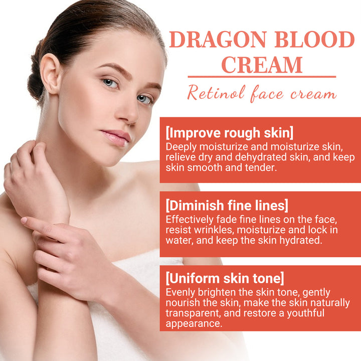 Eelhoe Dragon Blood Retinol Cream: Reduce Wrinkles, Even Skin Tone, & Hydrate