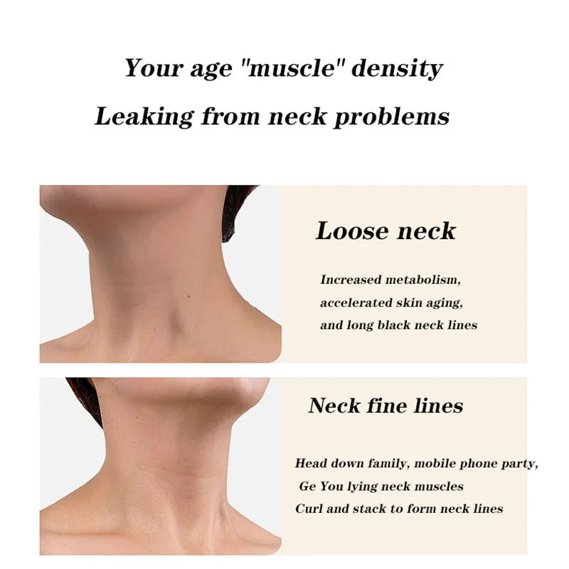 10 Gold Neck Masks - Moisturizing, Anti-Wrinkles, Anti-Aging. Beauty Neck Care