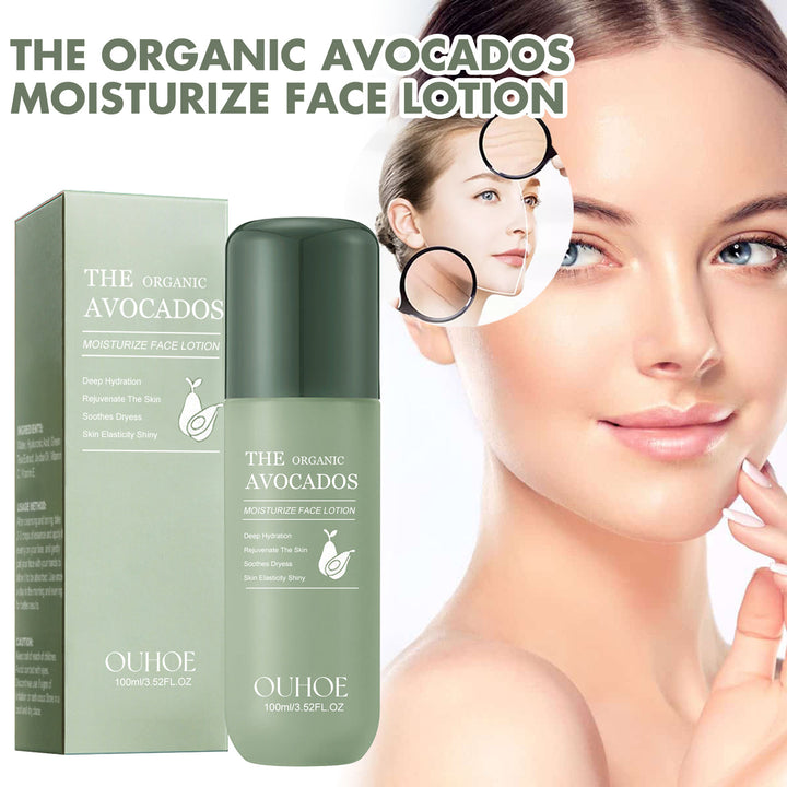 Organic Avocado Face Moisturizer: Deep Hydration, Repair & Brighten