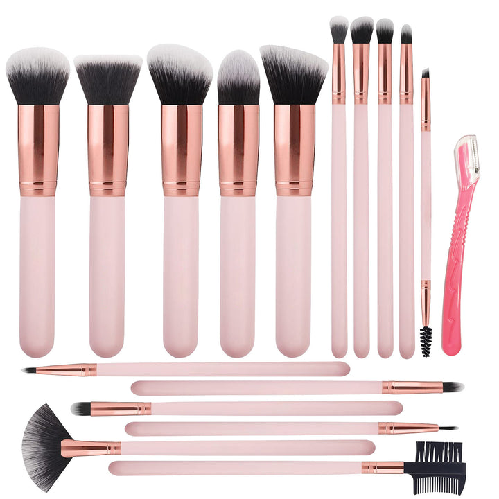 Premium 16-Piece Makeup Brush Set – Soft, Professional, High-Quality Brushes for Flawless Application