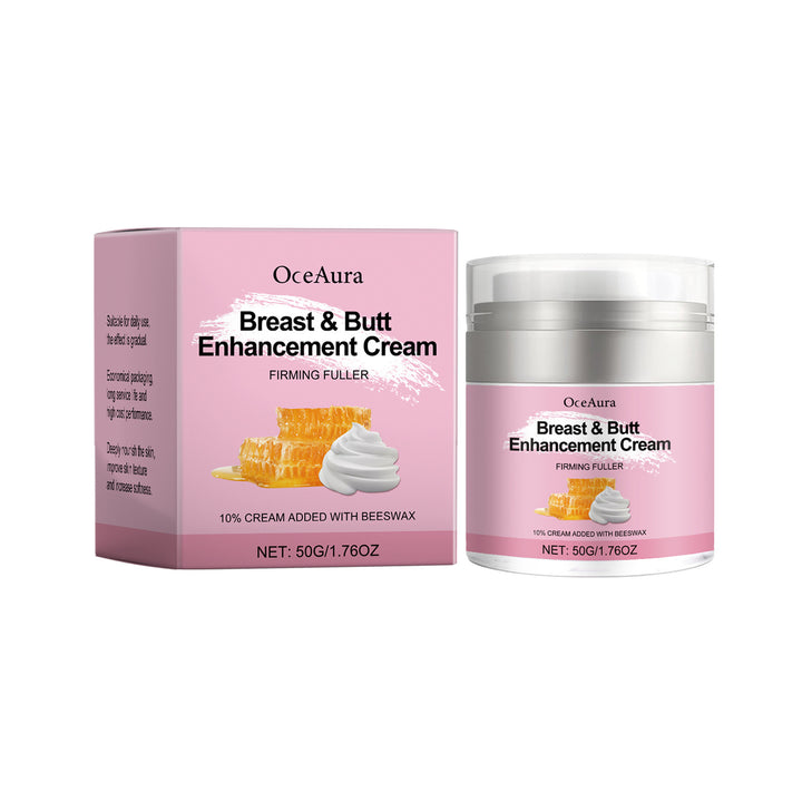 Breast & Butt Enhancement Cream with Beeswax - 50g | Moisturizing & Firming Skin Care Solution