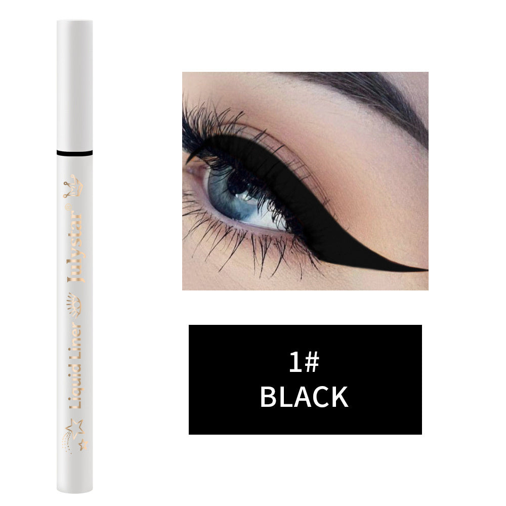 Julystar Waterproof Liquid Eyeliner - Vibrant Colors for Stunning, Long-Lasting Eye Makeup