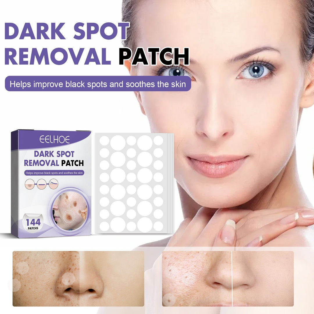 Dark Spot Corrector Patches - 144 Pack - Fade Acne Scars, Hyperpigmentation & Sun Spots for Face & Body