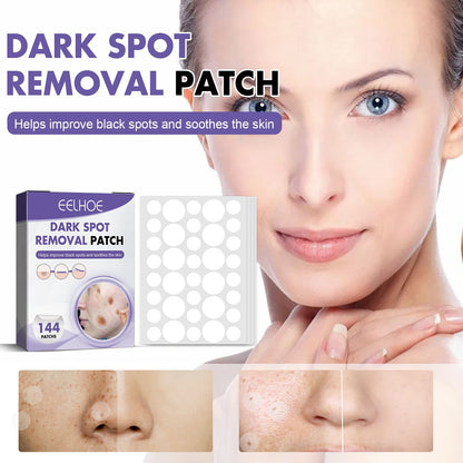 Dark Spot Corrector Patches - 144 Pack - Fade Acne Scars, Hyperpigmentation & Sun Spots for Face & Body