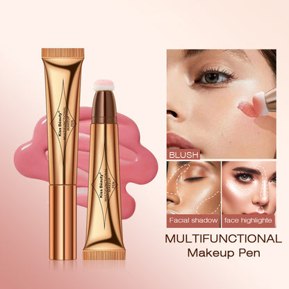 All-in-One Makeup Pen: Blush, Eyeshadow, & Highlighter in One