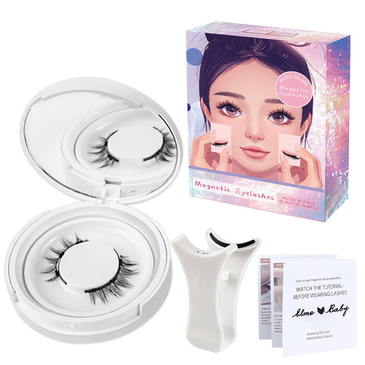 Natural Magnetic Eyelash Set - Quick & Easy Application, No Glue Needed | Perfect for Beginners