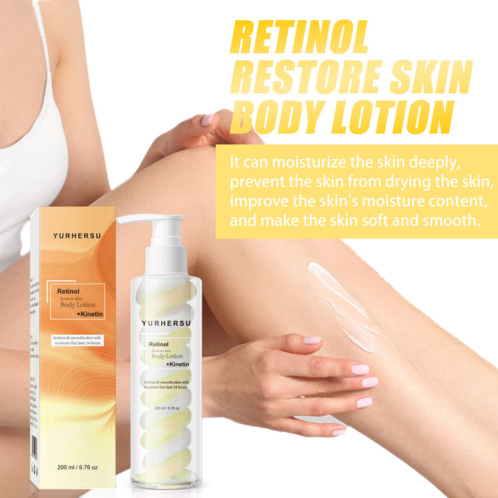 Retinol Body Lotion - Deeply Moisturizing, Brightening & Improves Skin Elasticity