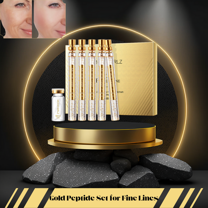 Gold Peptide Set for Fine Lines at Salon